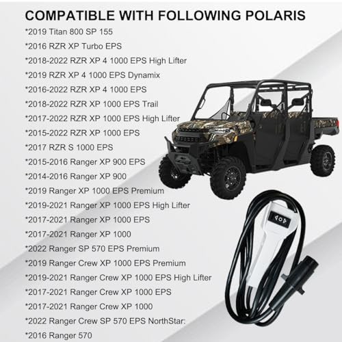 Winch Remote Switch Controller Compatible with Polaris Ranger XP 900 1000