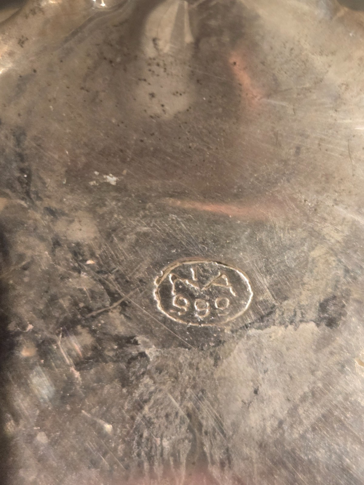 2 x Silver Candelabras, Candle holders, 947 grams .999 pure, no fillers in base.