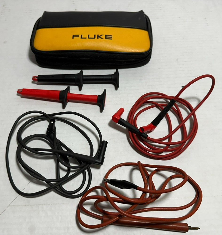 Fluke TL80A Basic Electronic Test Lead Kit with Soft Bag