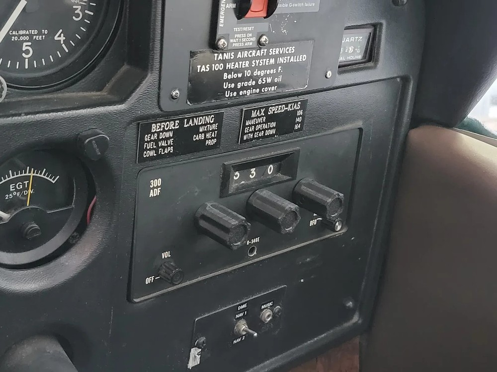 Cessna ADF Receiver Replacement Knob