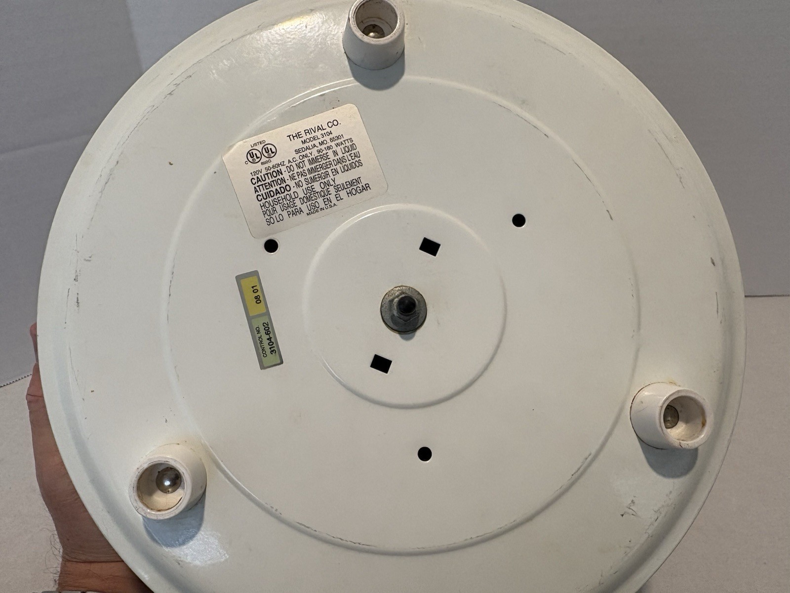 VINTAGE Rival Dallas Cowboys Slow Cooker Crockpot Stoneware 4qt