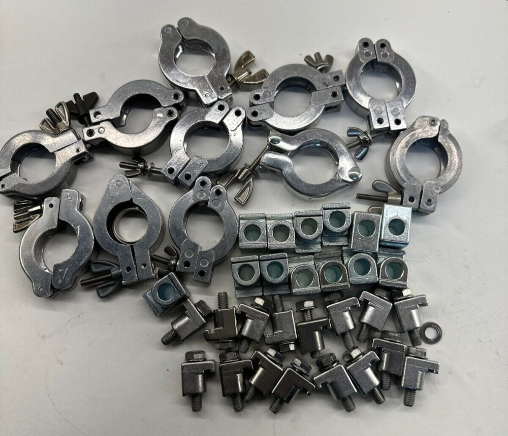 MDC VACUUM PRODUCTS  ASSORTED CLAMPS