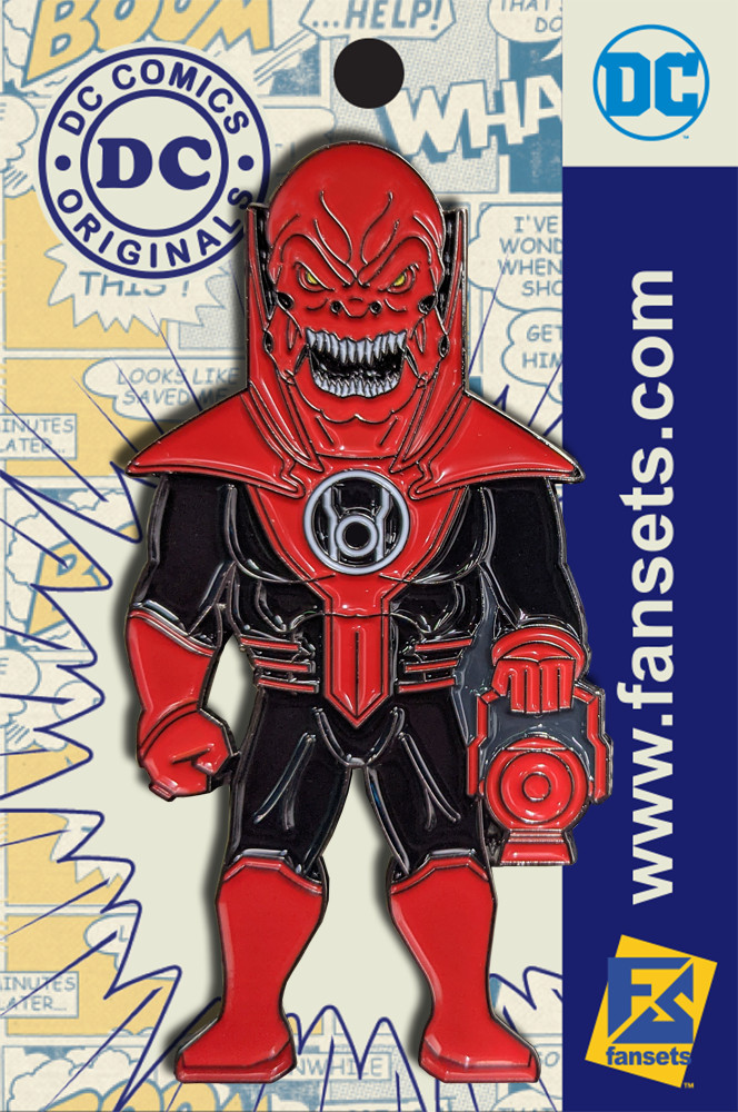 DC Comics Classic RED LANTERN ATROCITUS Licensed FanSets Pin