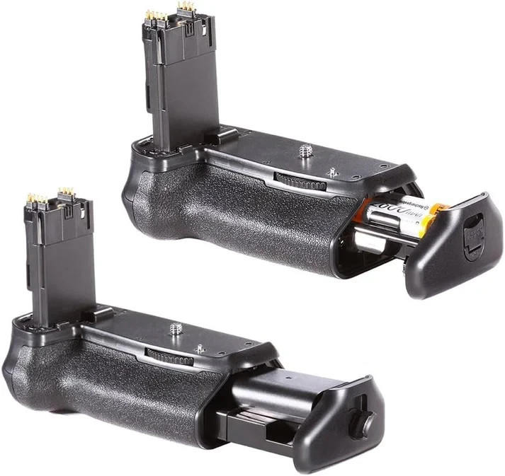 Battery Grip Replacement for BG-E14 Vertical Grip with Shutter/Function Buttons