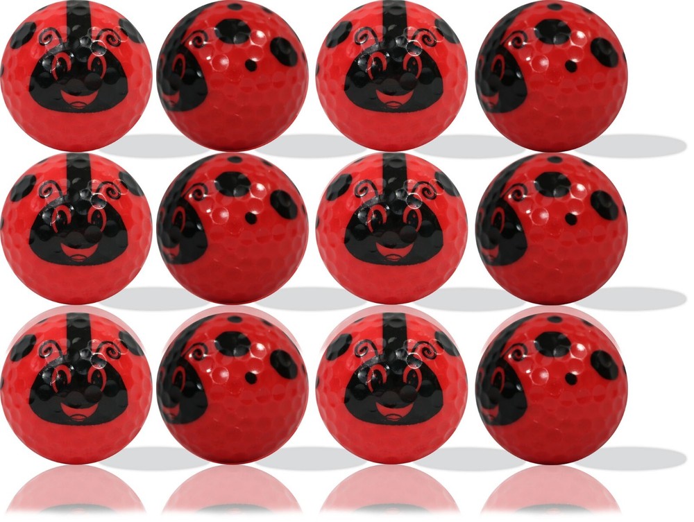 Lady Bug Golf Balls 12 pack - Great Gift Idea!