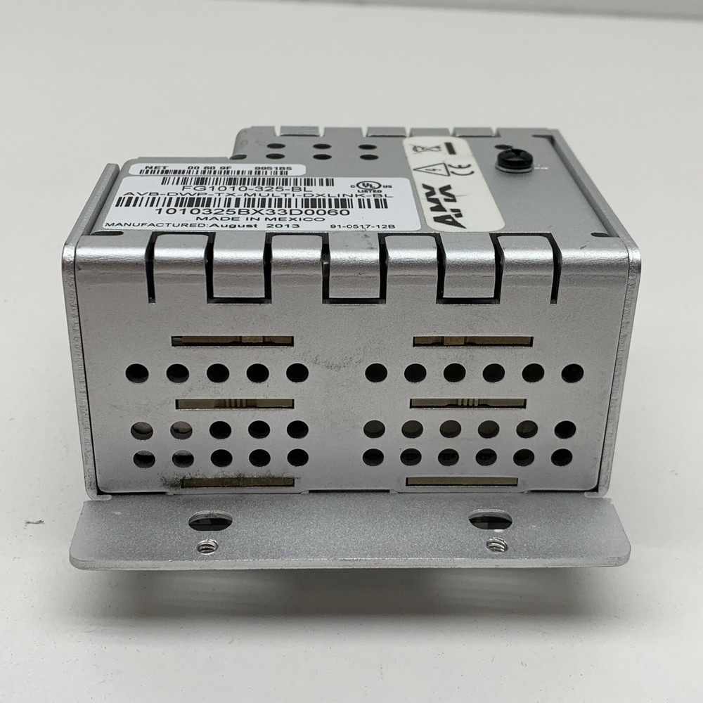 AMX FG1010-325-BL AVB-DWP-TX-MULTI-DXLINK-BL Multi Format Wallplate Transmitter