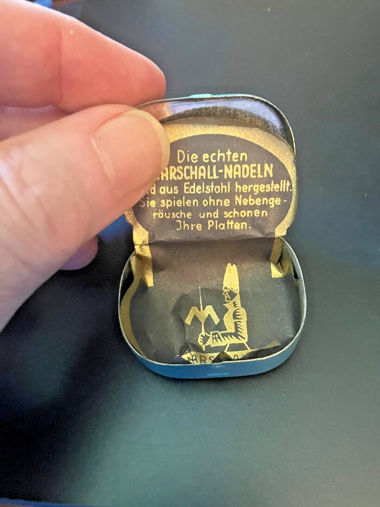 Marschall Germany Medium Steel Needles Tin