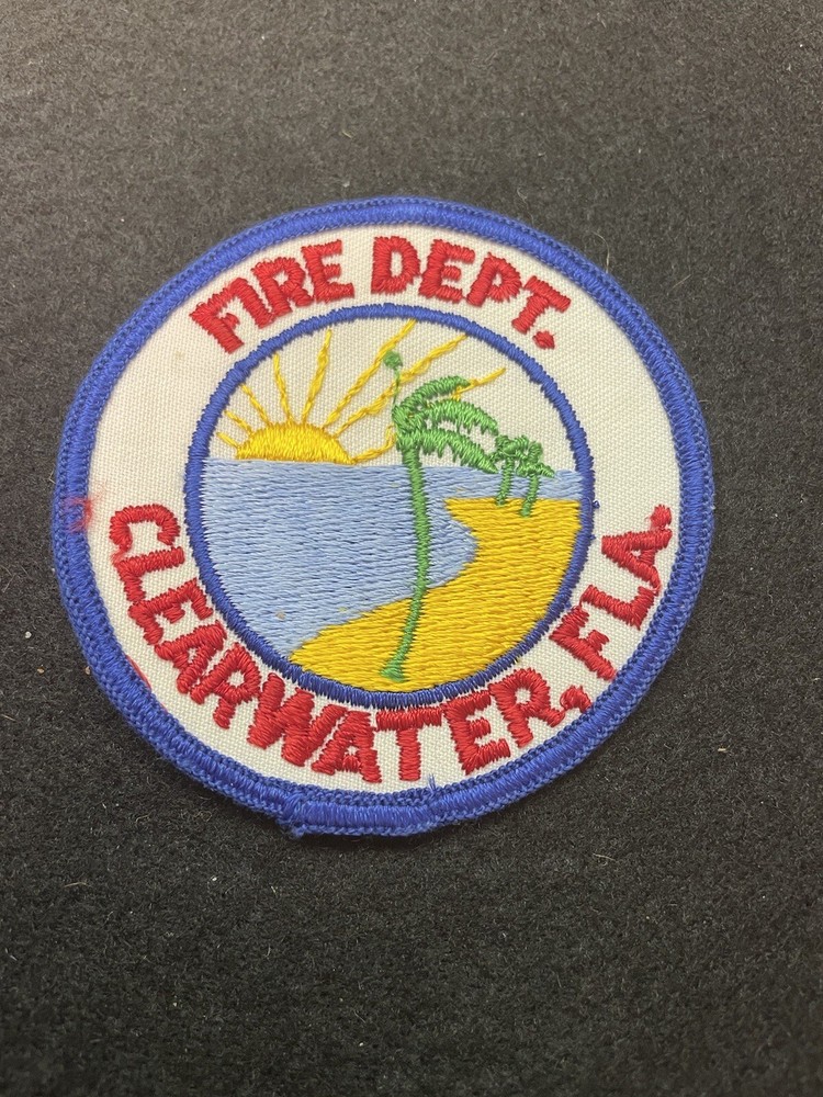 Clearwater, FL Fire Dept Patch - Vintage