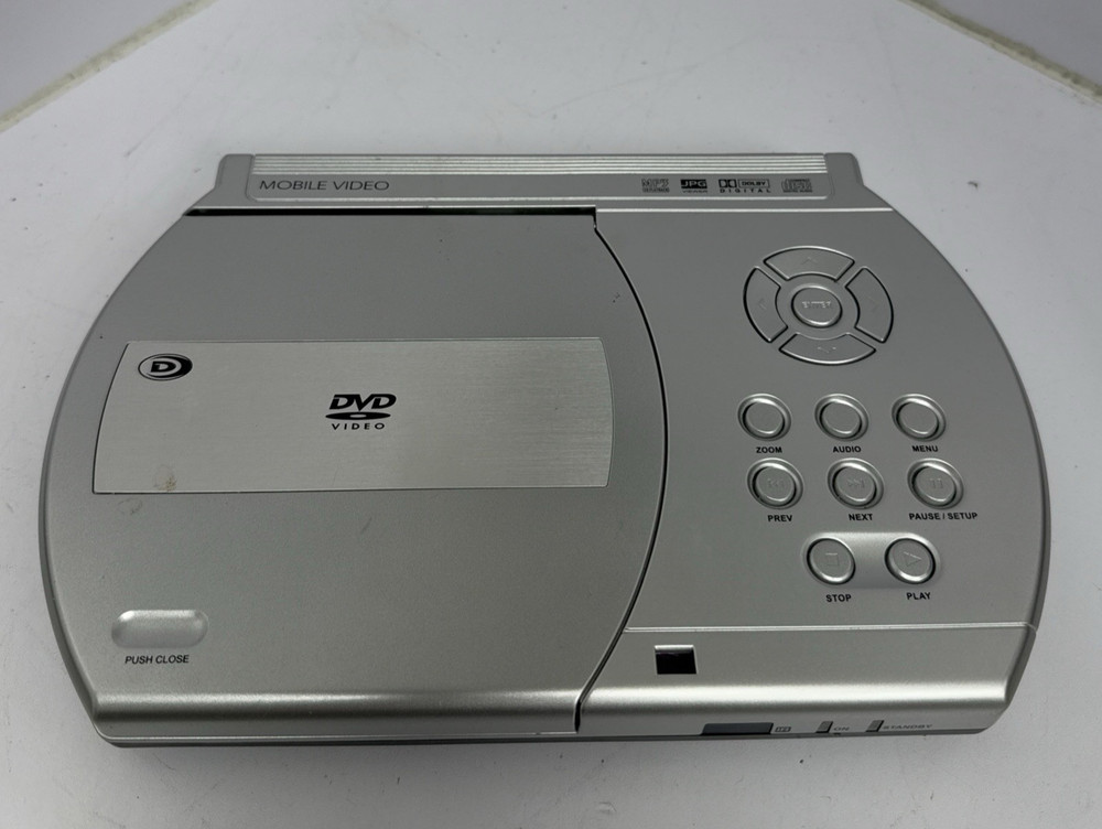 Venturer PVS 1960 Portable DVD Player Monitors with Case/Cable/Remote