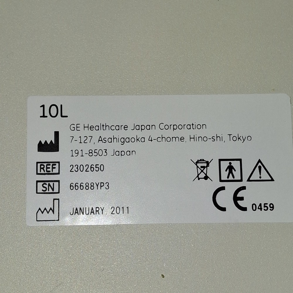 GE Healthcare 10L Linear Array Transducer