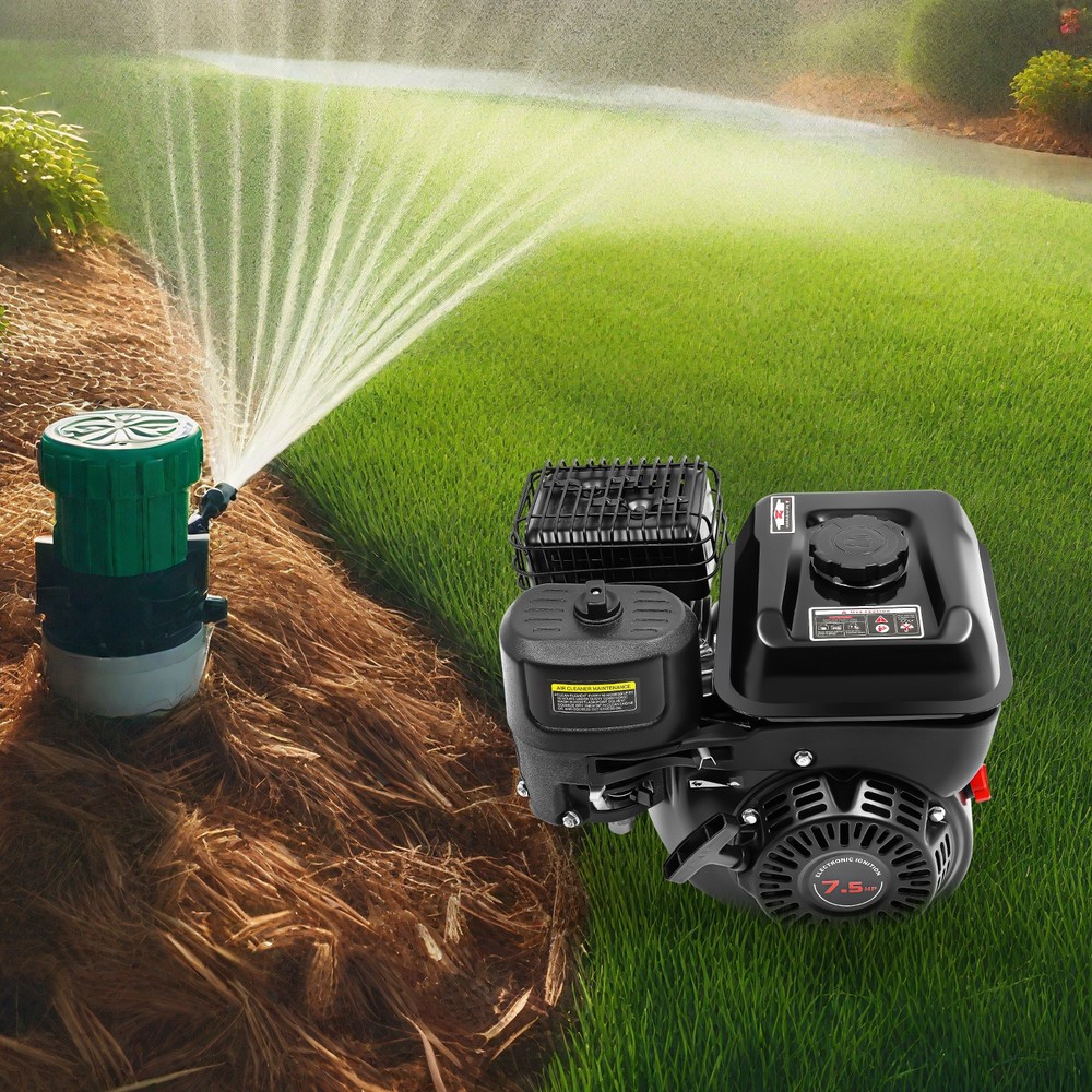 7.5HP Four-stroke Engine Single-cylinder Gasoline Engine 212CC Portable Engine