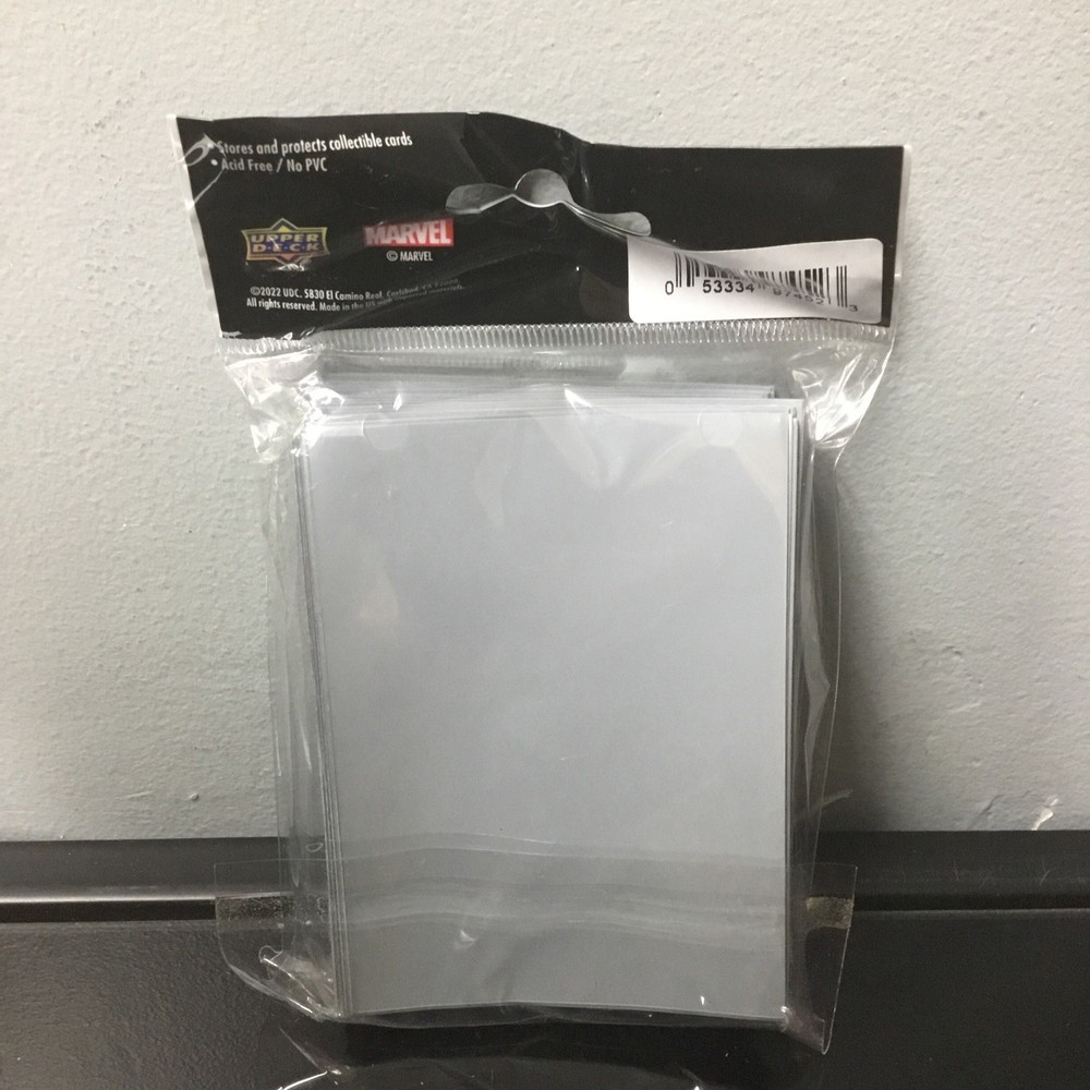 Upper Deck Marvel Deck Protector Collectible Card Sleeves Gambit 65 Count