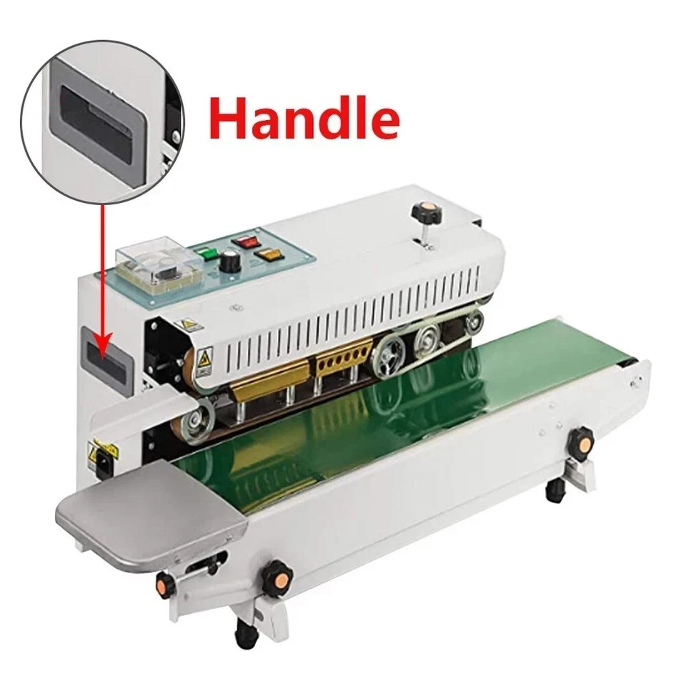 US FR900 220V Continuous Horizontal Plastic Bag Auto Sealing Packing Machine CE