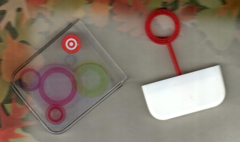 TARGET Bubble Maker Wand ( 2006 ) Gift Card ( $0 )