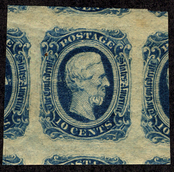 MALACK Confed #12c MONSTER JUMBO OG NH, parts of adj..MORE.. b1807