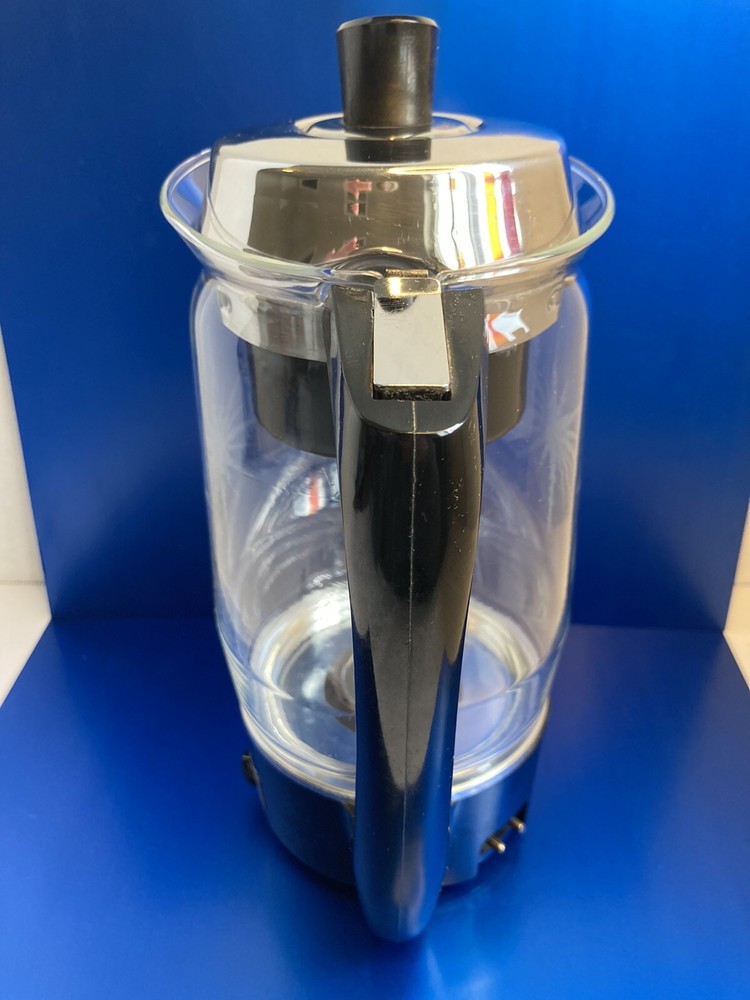 Atomic MCM Starburst Proctor Silex Electric Percolator Coffee Maker Works