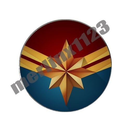 Captain Marvel Golf Ball Marker Avengers