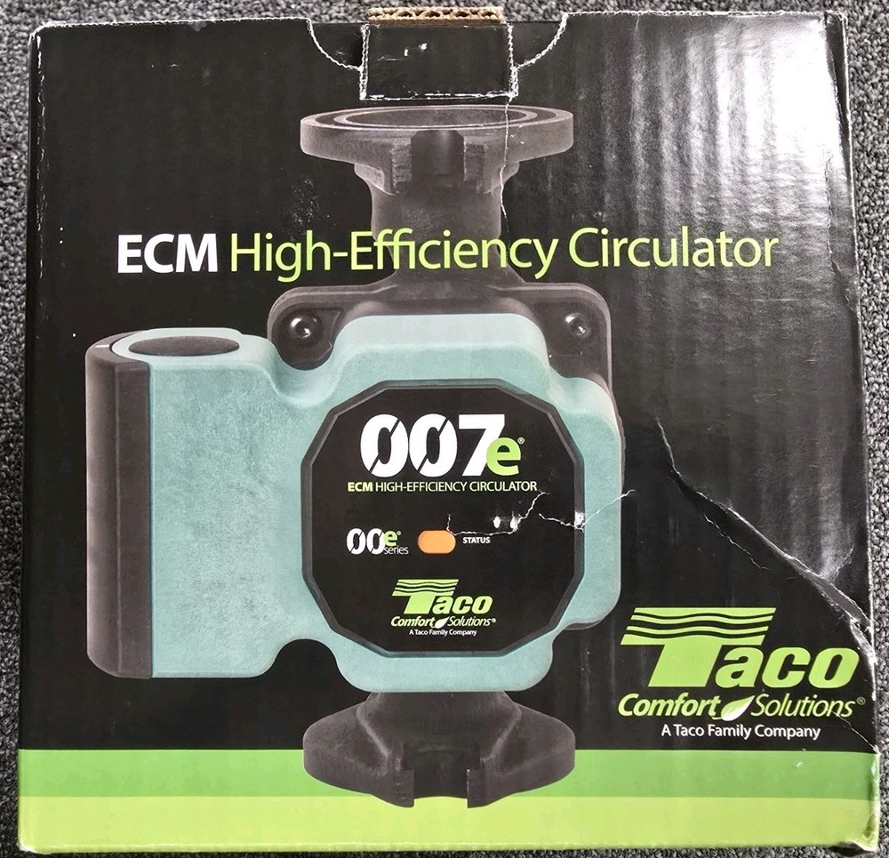 Taco 007E-F2 Emc High Efficiency Circulator