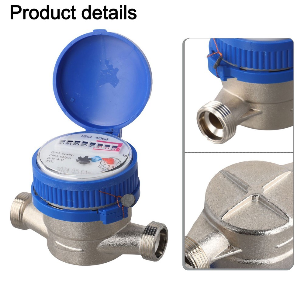 Smart digital water meter household mechanical rotor pointer cold water meter