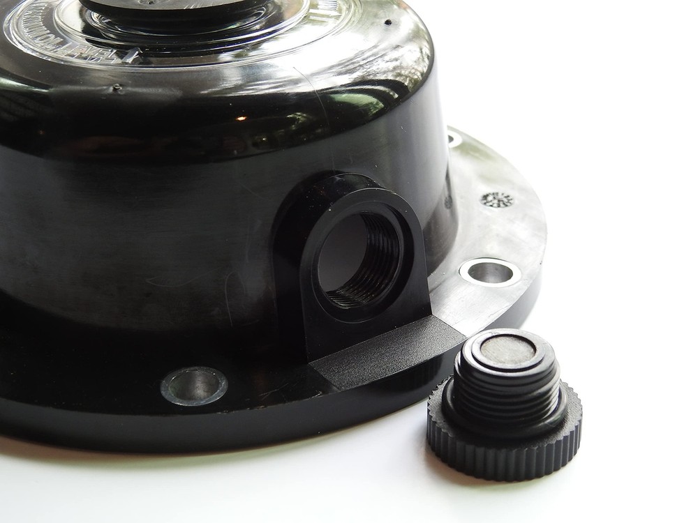 Black Composite Hub Cap Replacement for 1643, RS-1643