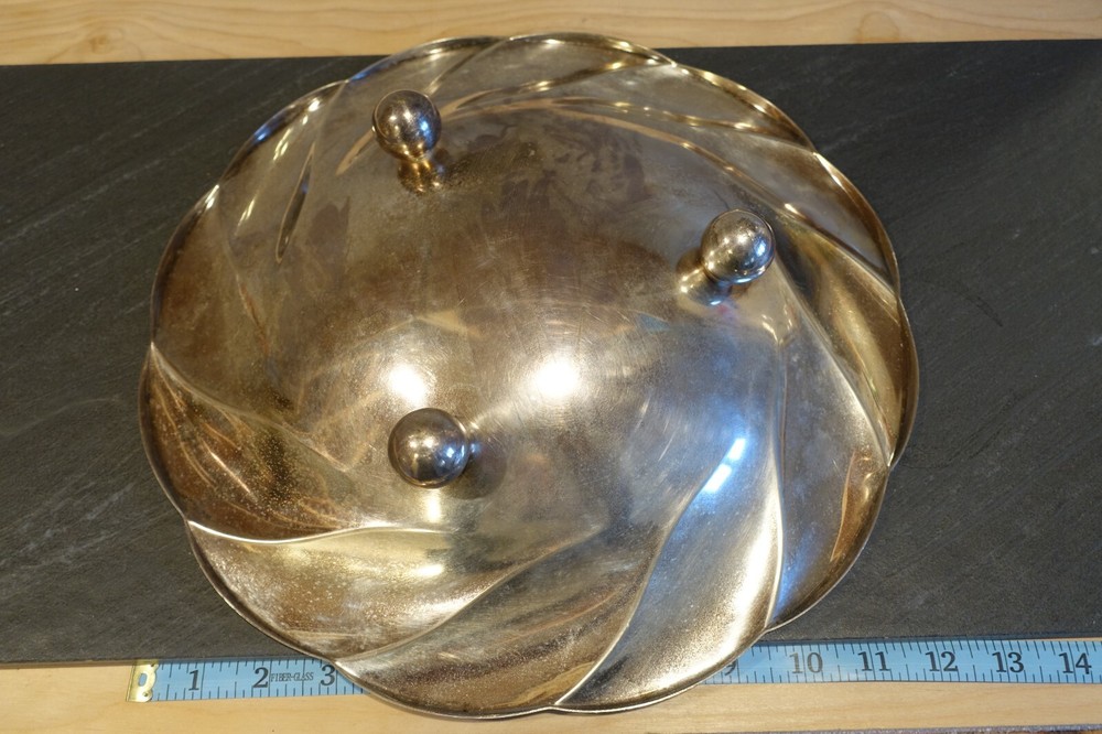 Art Deco Quist Silverplated Bowl