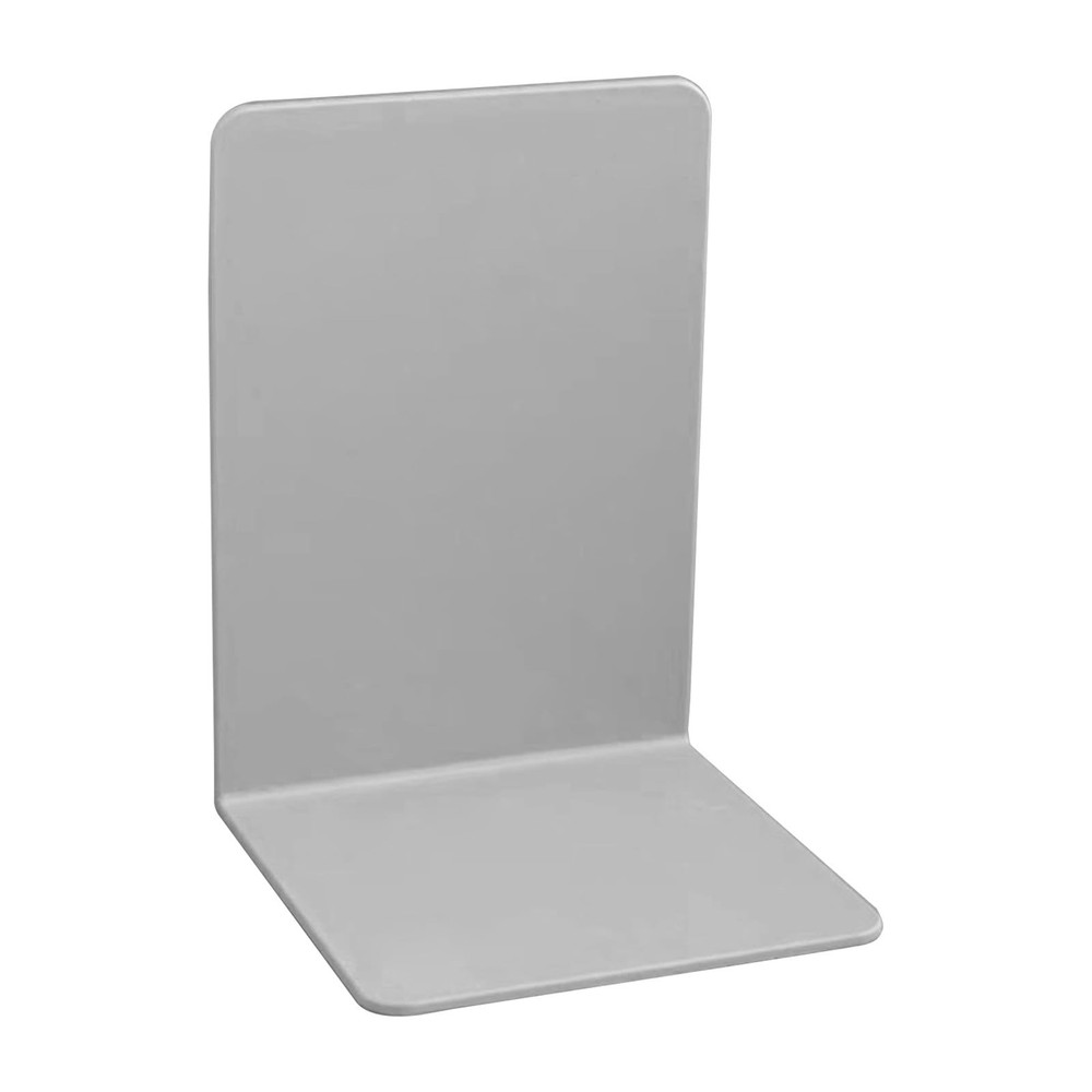 Book End L-Shaped Bookends Holders Shelf Support Rack Book...