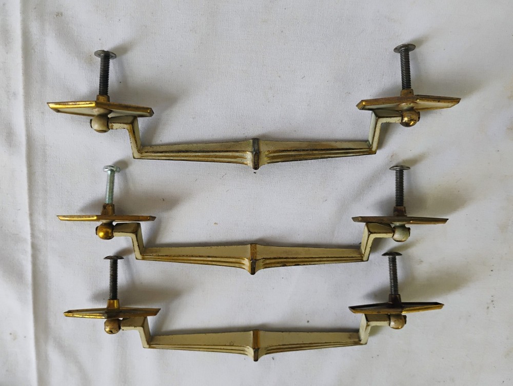 3 MCM Drawer Pulls Handles7 3/4" wide