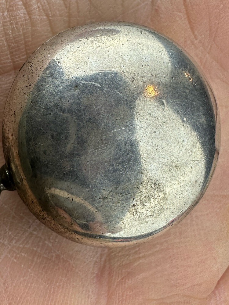Antique Solid Silver Hallmarked Sovereign Single Case Available Worldwide