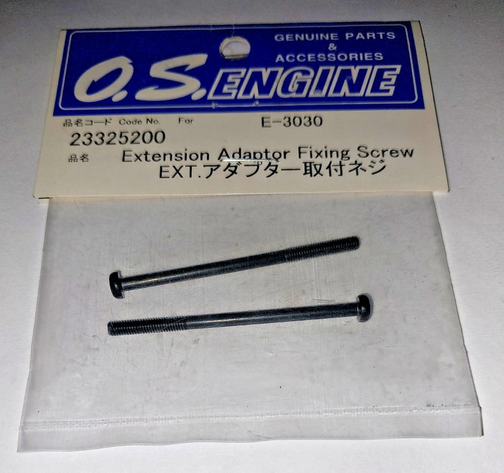 O.S. OS Engine 23325200 Extension Adaptor Fixing Screw. for E-3030