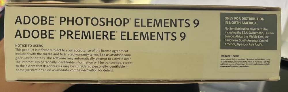 Adobe Photoshop Elements 9 & Adobe Premiere Elements 9 - Upgrade for PC, Mac