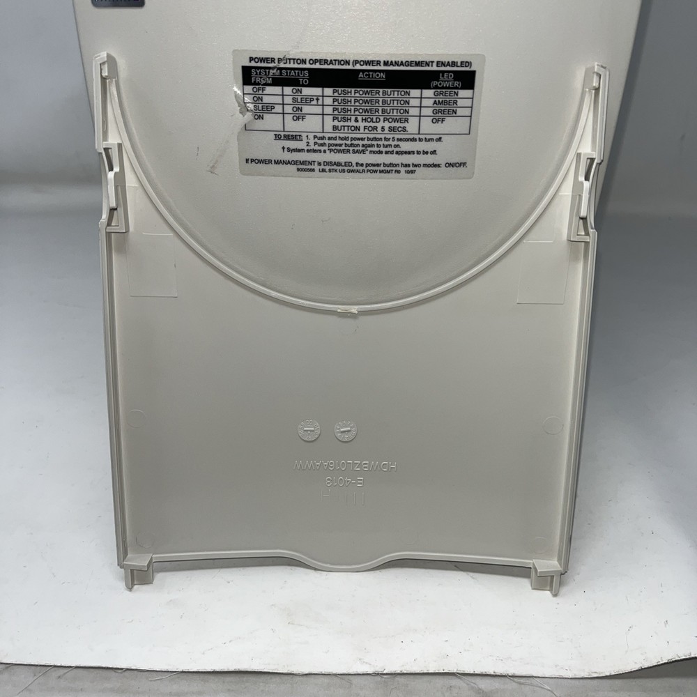 Gateway 2000 G6-233M Intel Pentium Desktop Powers on- read description