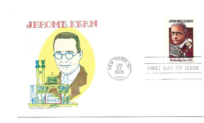 2110 Jerome Kern Doris Gold FDC