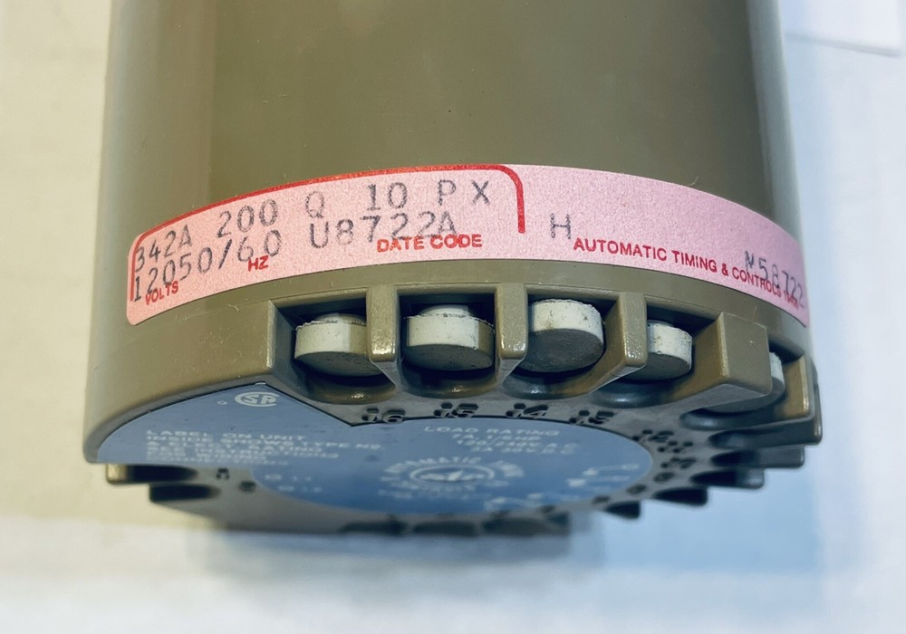 Automatic Timing Controls ATC 342A Flip Flop 200 Q 10 PX Multi Range Cycle Timer