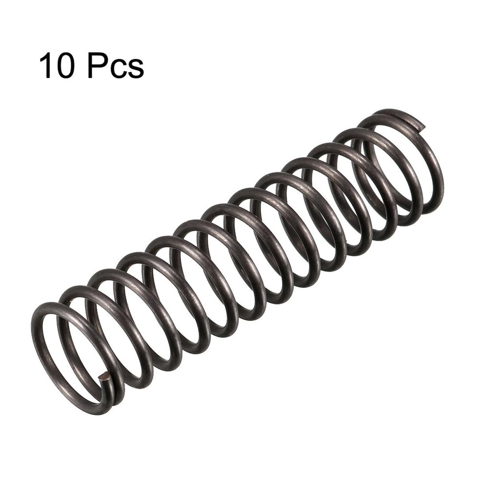 12mm Outer Diameter 1.2mm Wire Dia 45mm Long Compression Spring 10pcs
