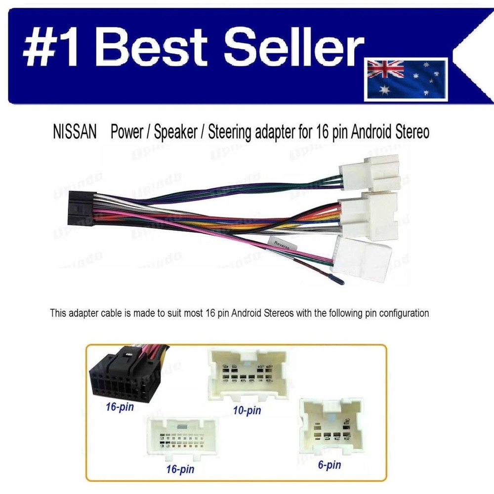 NISSAN 350Z 2003-2008     POWER  + ANTENNA CABLING FOR ANDROID STEREO