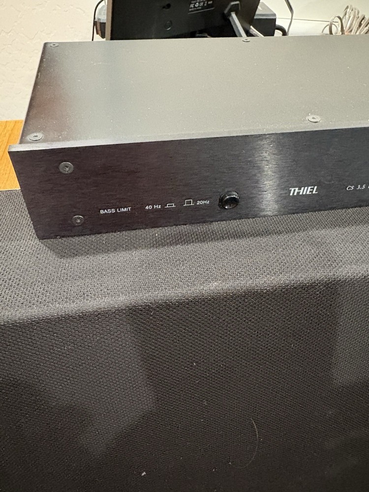 Thiel CS 3.5 Vintage Speakers Combo With Equalizer, Excellent Condition 🔥🔥🔥