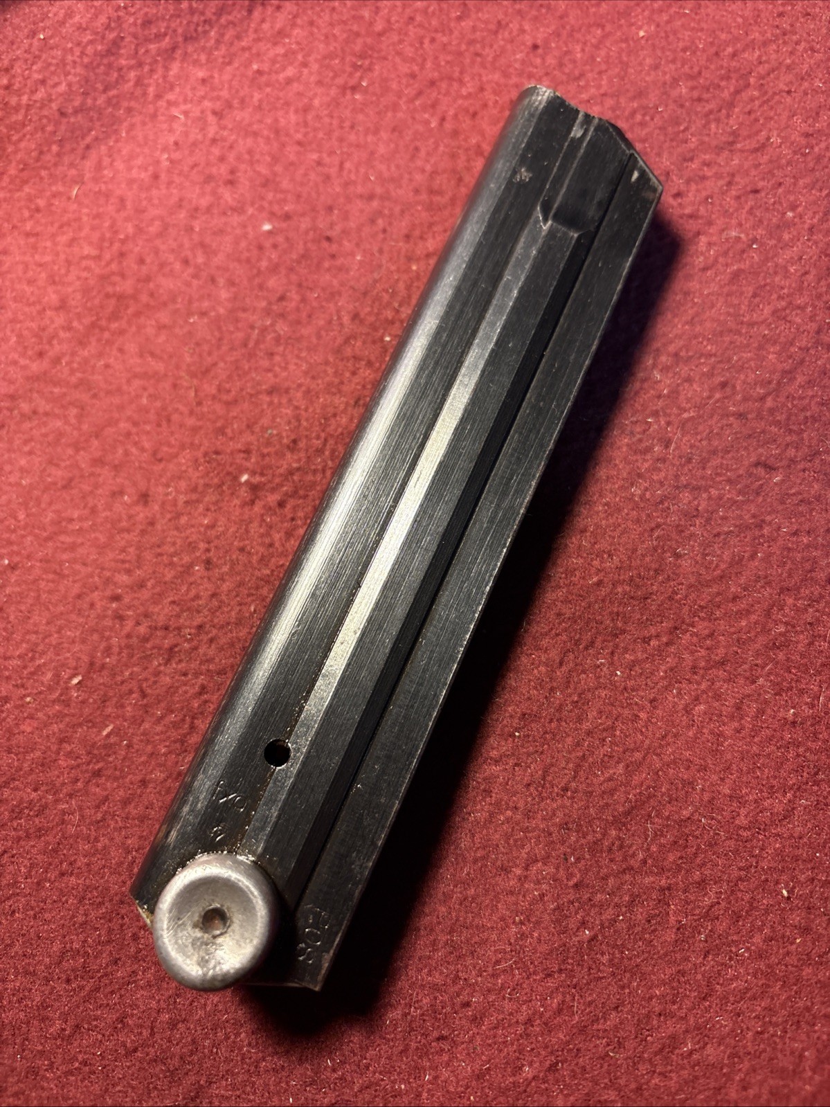 WW2 German Luger P08 magazine fxo WaA37 P-08 mag 9mm BLACK WIDOW 8rd