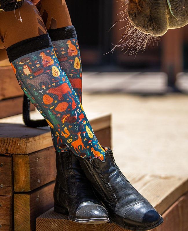 Dreamers & Schemers Boot Socks Animals