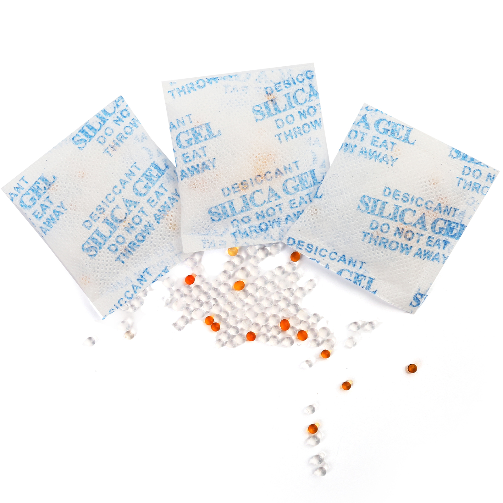 0.5g-500g Gram Silica Gel Desiccant Packets Moisture Absorber Packs Reusable Lot