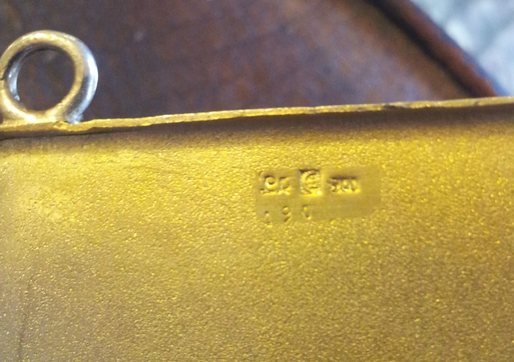 Continental Silver Card Case