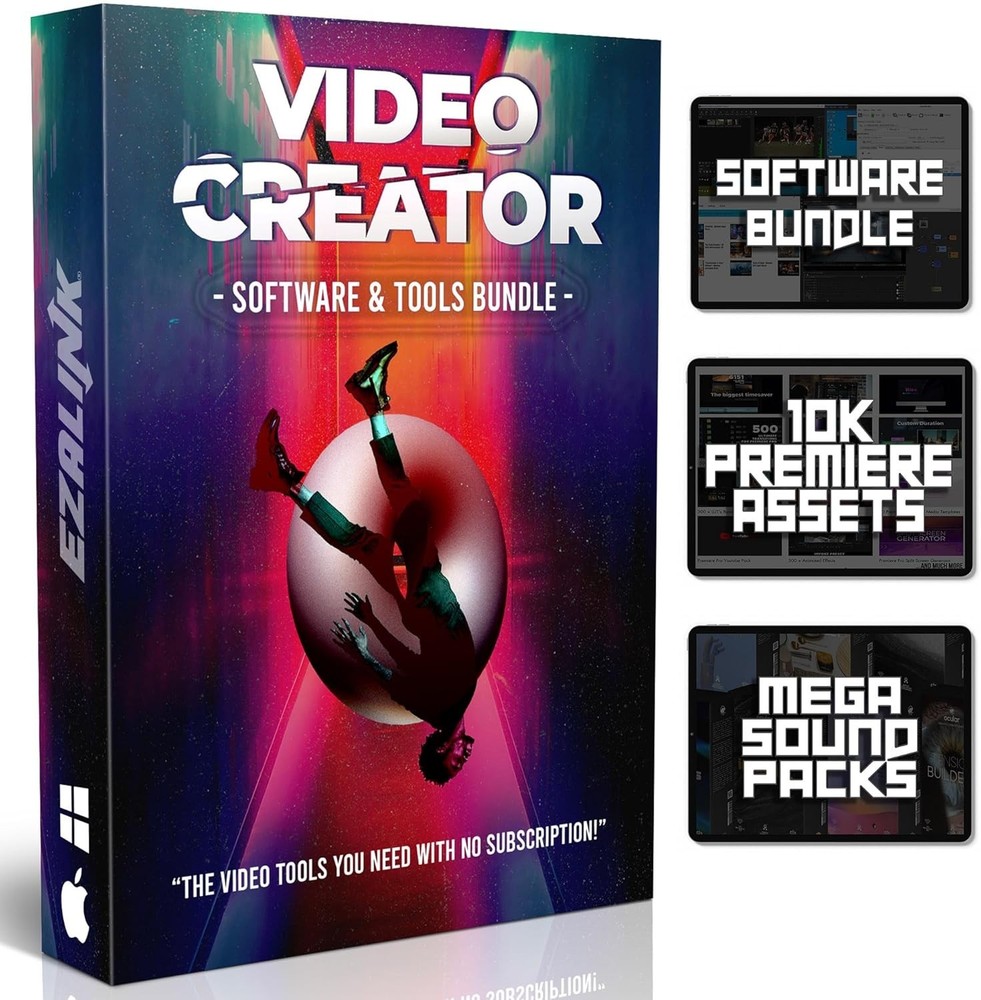 Video Editing Software Pack | Editor, YouTube Down