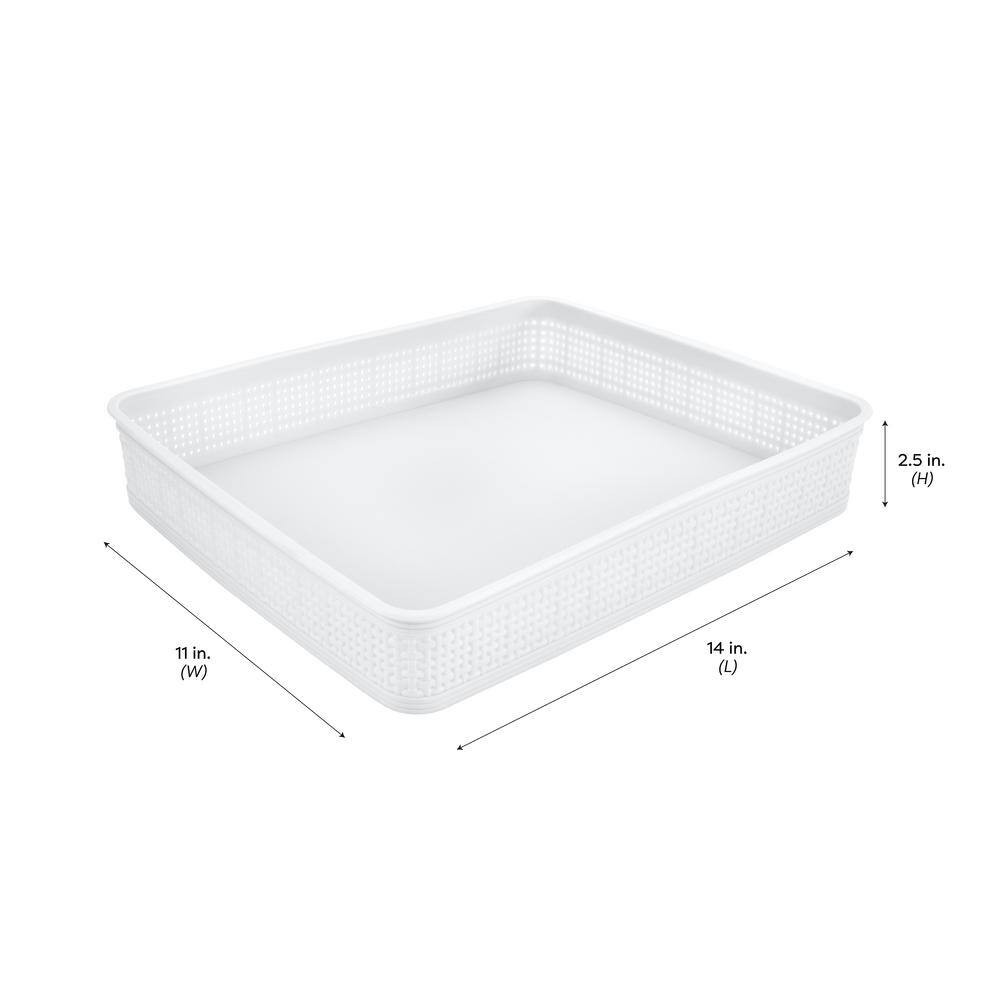 5-Pack Organizing Set in White