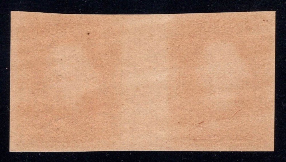 MOMEN: US STAMPS CSA #8 VERTICAL GUTTER PAIR MINT OG NH LOT #95642*