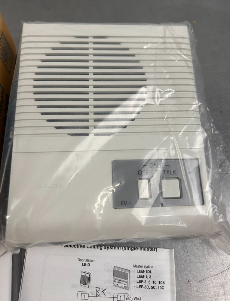 Aiphone Master Selective IntercomModel: LEM-1 New Open Box