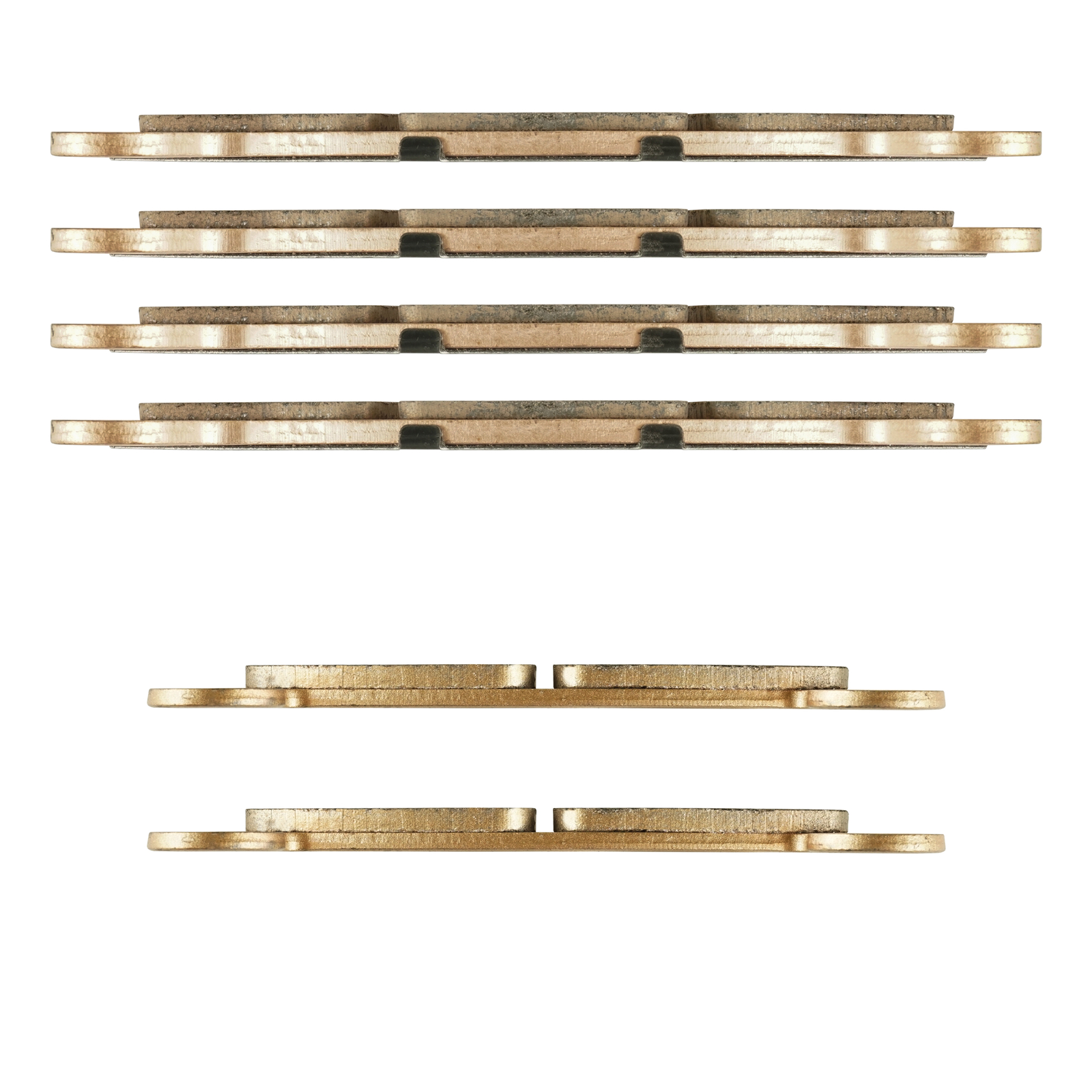 Front and Rear Brake Pads for Polaris RZR XP Turbo / RZR XP 4 Turbo 2016 - 2021