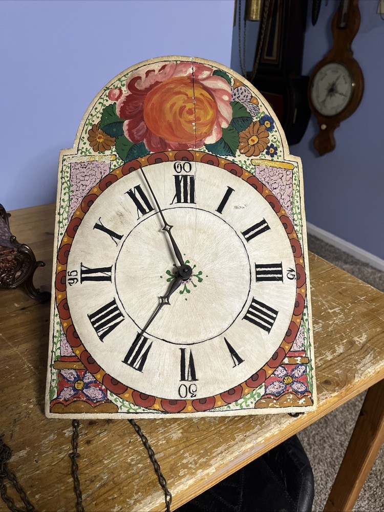 black forest shield clock