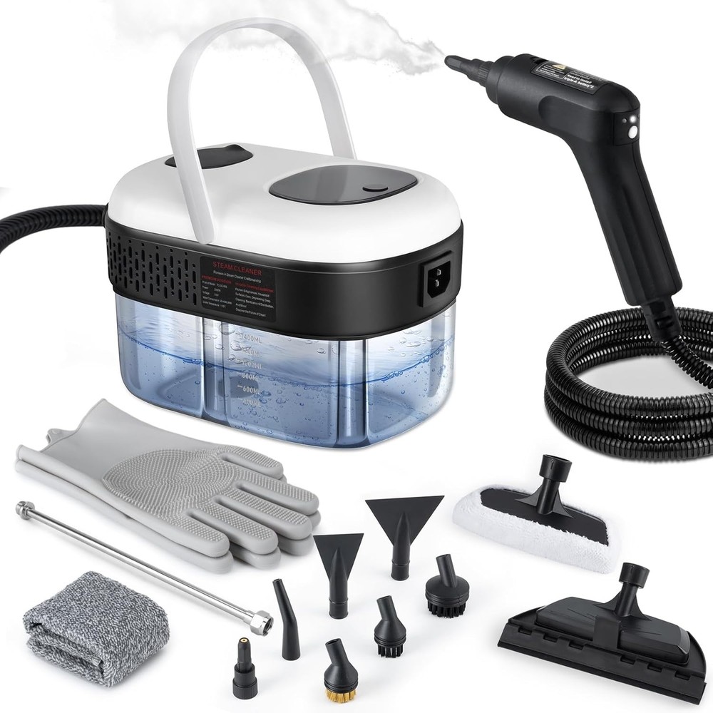 Steam Cleaner, 3-Level Adjustable Handle New