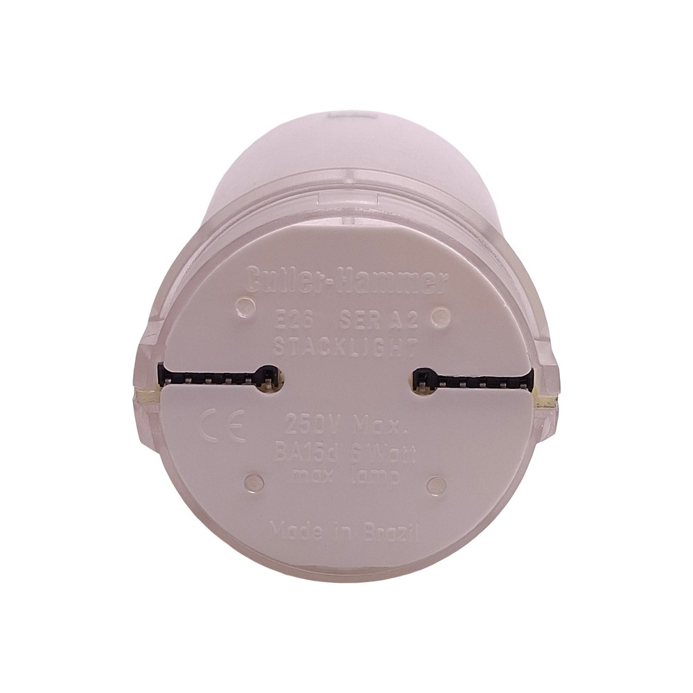 Cutler-Hammer E26B3V2 LED Tower Stacklight, Green, Incandescent, 24VDC Lamp