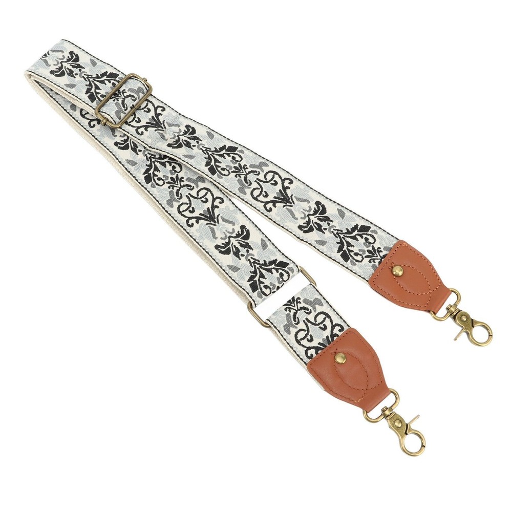 Embroidered Camera Strap Thickened Bohemian Style Floral Pattern Camera Neck