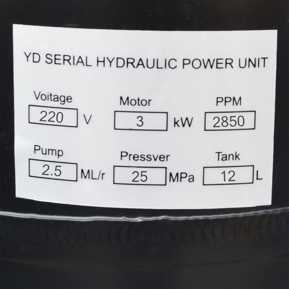 50 Ton Electric Hydraulic Press Brake Bender Bending 220 Volt 3 PHASE Motor